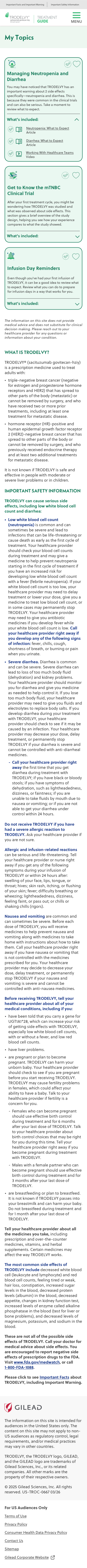Trodelvy Patient Treatment Guide Mobile Design 1